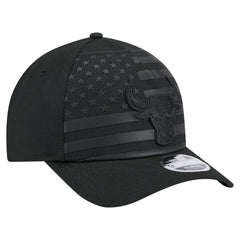 New Era Chicago Bulls Game Day Flag A-Frame 9FORTY Adjustable Hat Black