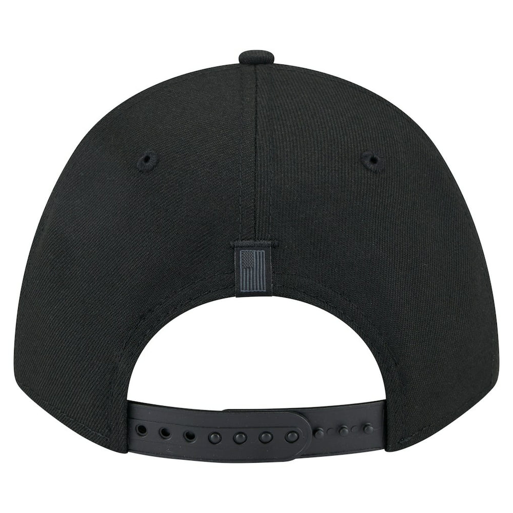 New Era Chicago Bulls Game Day Flag A-Frame 9FORTY Adjustable Hat Black