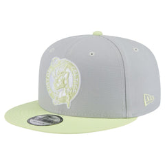 New Era Boston Celtics Color Pack Two-Tone 9FIFTY Snapback Hat Gray/Light Green