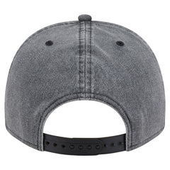 New Era Dallas Mavericks Throwback Washed Pre-Curved 9FIFTY Snapback Hat Charcoal