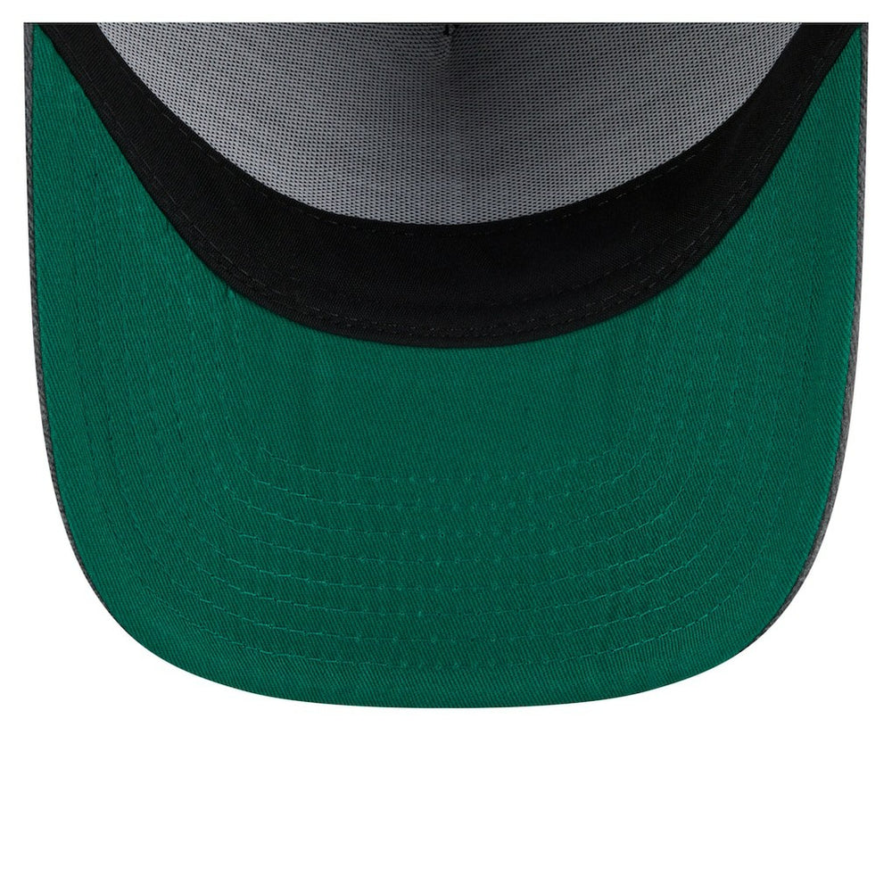 New Era Dallas Mavericks Throwback Washed Pre-Curved 9FIFTY Snapback Hat Charcoal