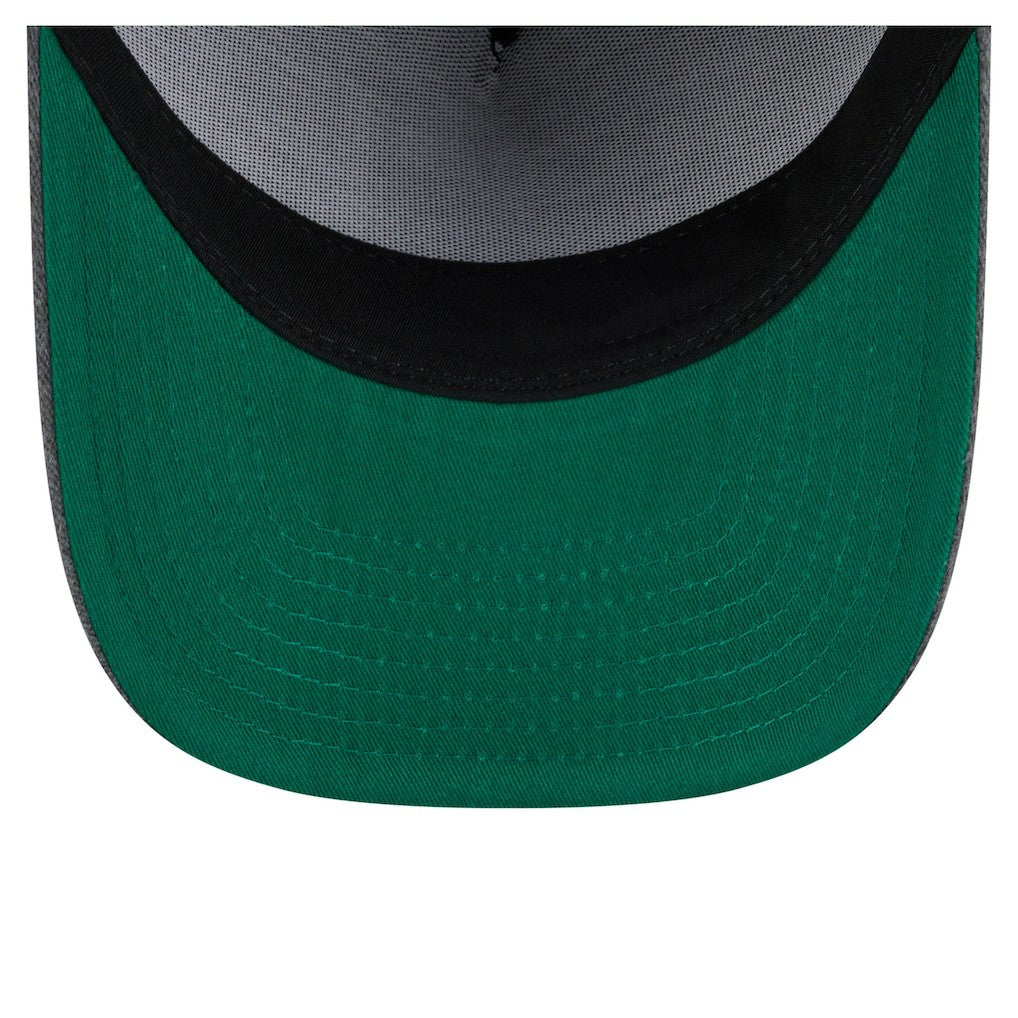 New Era Denver Nuggets Throwback Washed Pre-Curved 9FIFTY Snapback Hat Charcoal