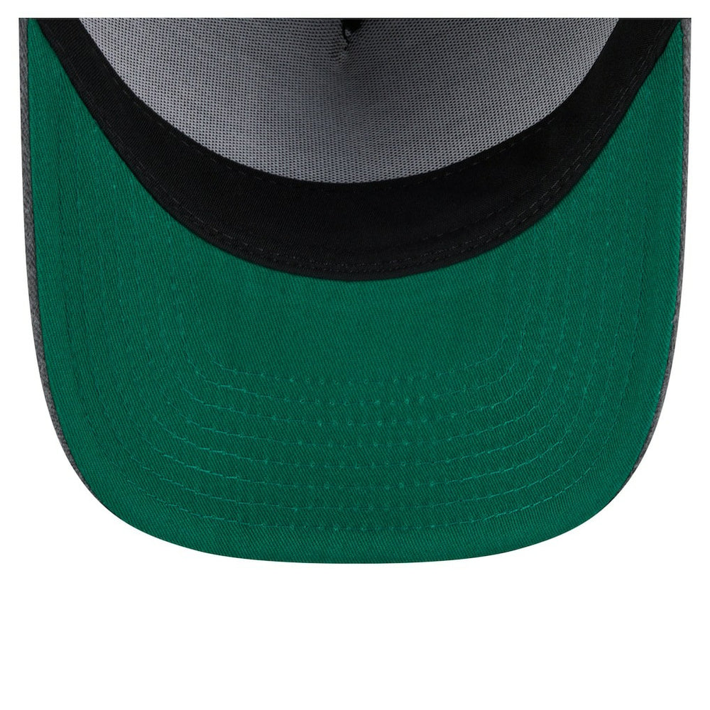 New Era Denver Nuggets Throwback Washed Pre-Curved 9FIFTY Snapback Hat Charcoal