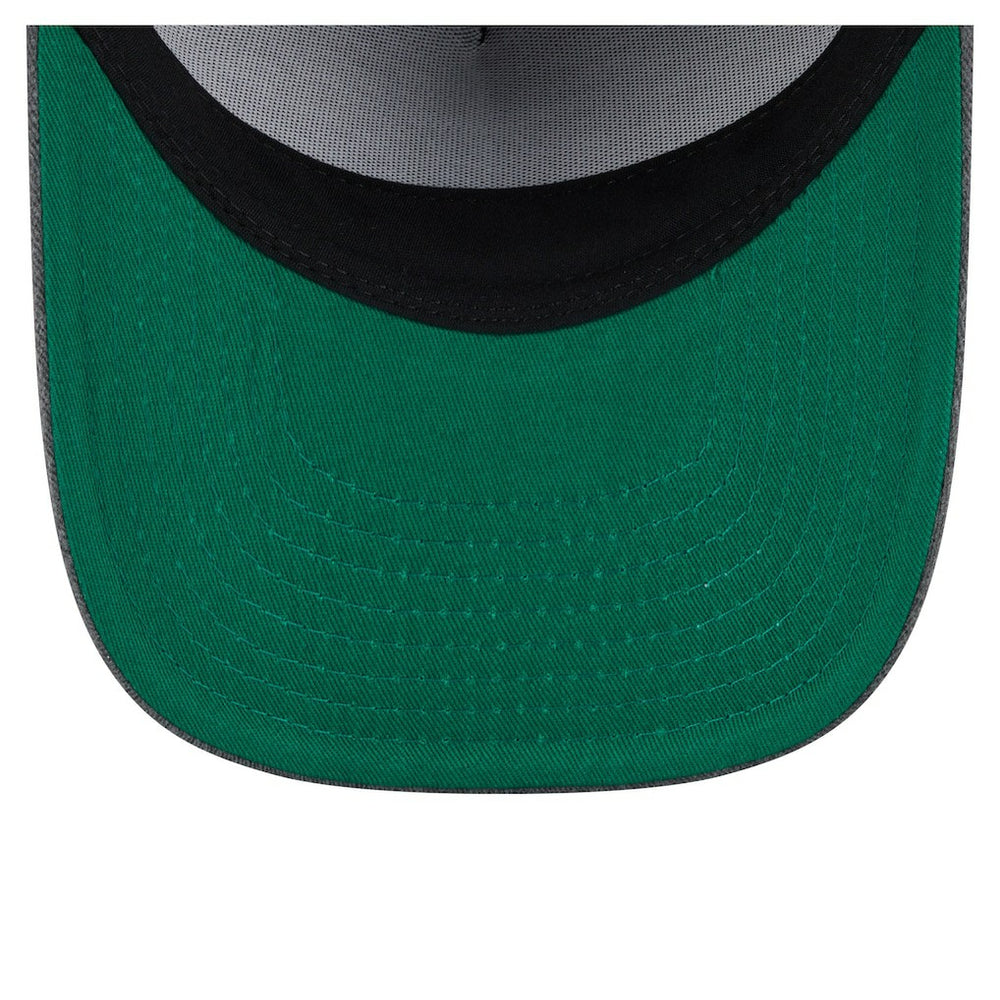 New Era Philadelphia 76ers Throwback Washed Pre-Curved 9FIFTY Snapback Hat Charcoal