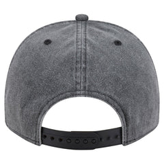 New Era New Orleans Pelicans Throwback Washed Pre-Curved 9FIFTY Snapback Hat Charcoal