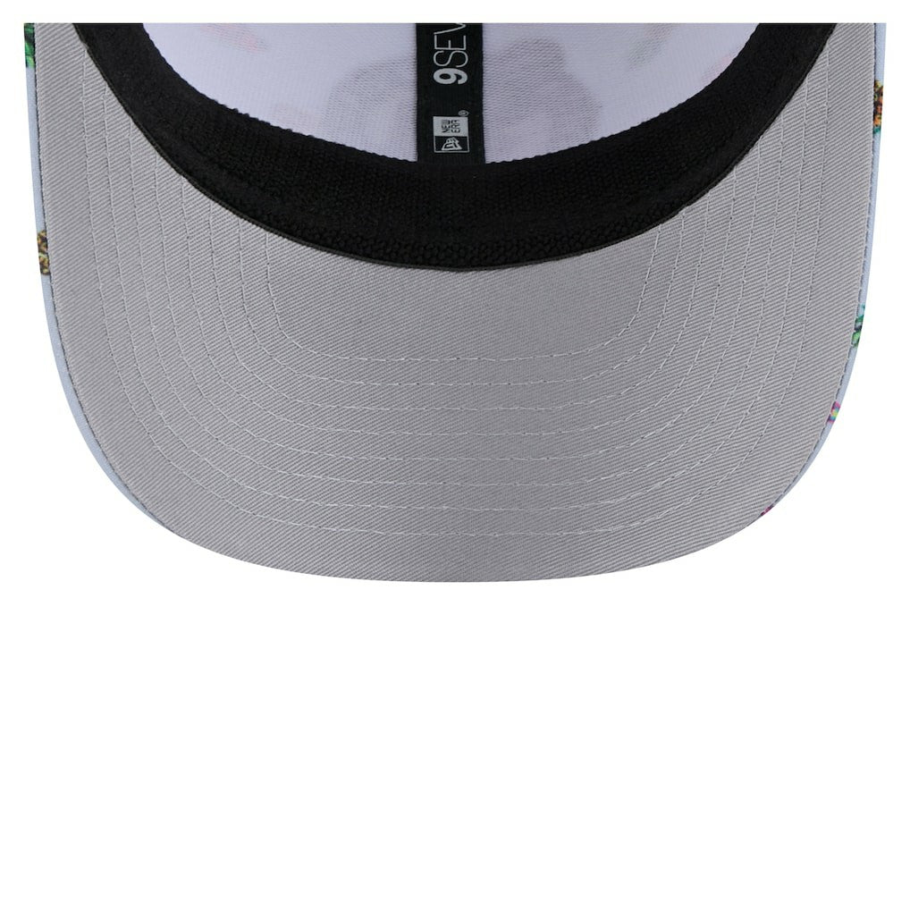 New Era Boston Celtics Adventure Aloha Pattern 9SEVENTY Stretch-Snap Hat Light Blue/Gray