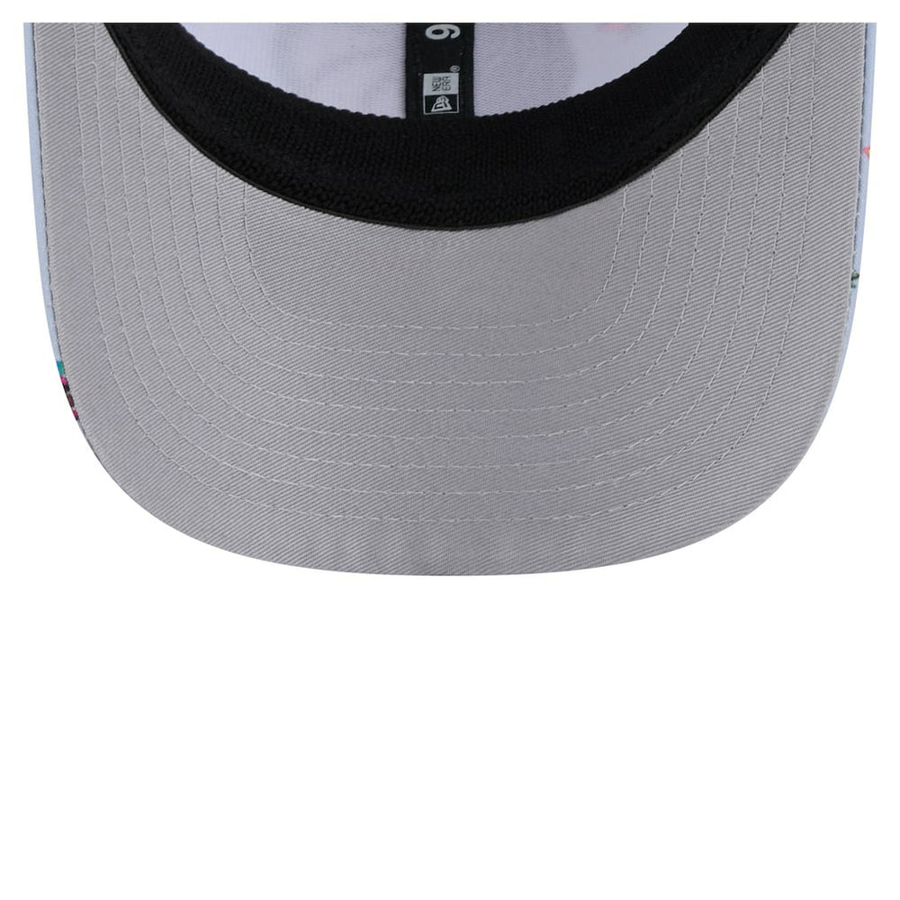 New Era Dallas Mavericks Adventure Aloha Pattern 9SEVENTY Stretch-Snap Hat Light Blue/Gray