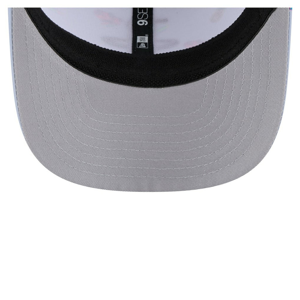 New Era Houston Rockets Adventure Aloha Pattern 9SEVENTY Stretch-Snap Hat Light Blue/Gray