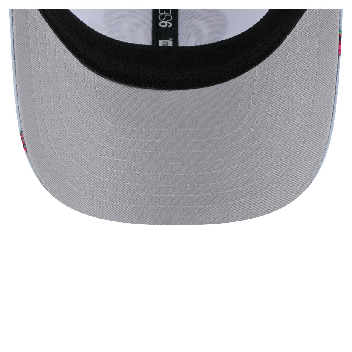 New Era Memphis Grizzlies Adventure Aloha Pattern 9SEVENTY Stretch-Snap Hat Light Blue/Gray