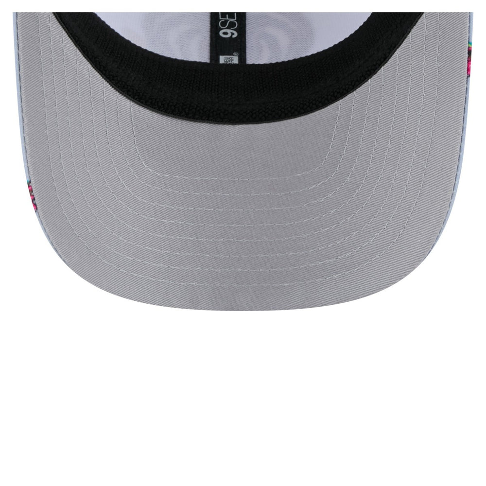 New Era Memphis Grizzlies Adventure Aloha Pattern 9SEVENTY Stretch-Snap Hat Light Blue/Gray