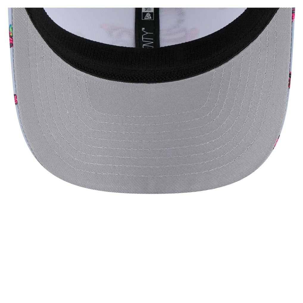 New Era Philadelphia 76ers Adventure Aloha Pattern 9SEVENTY Stretch-Snap Hat Light Blue/Gray