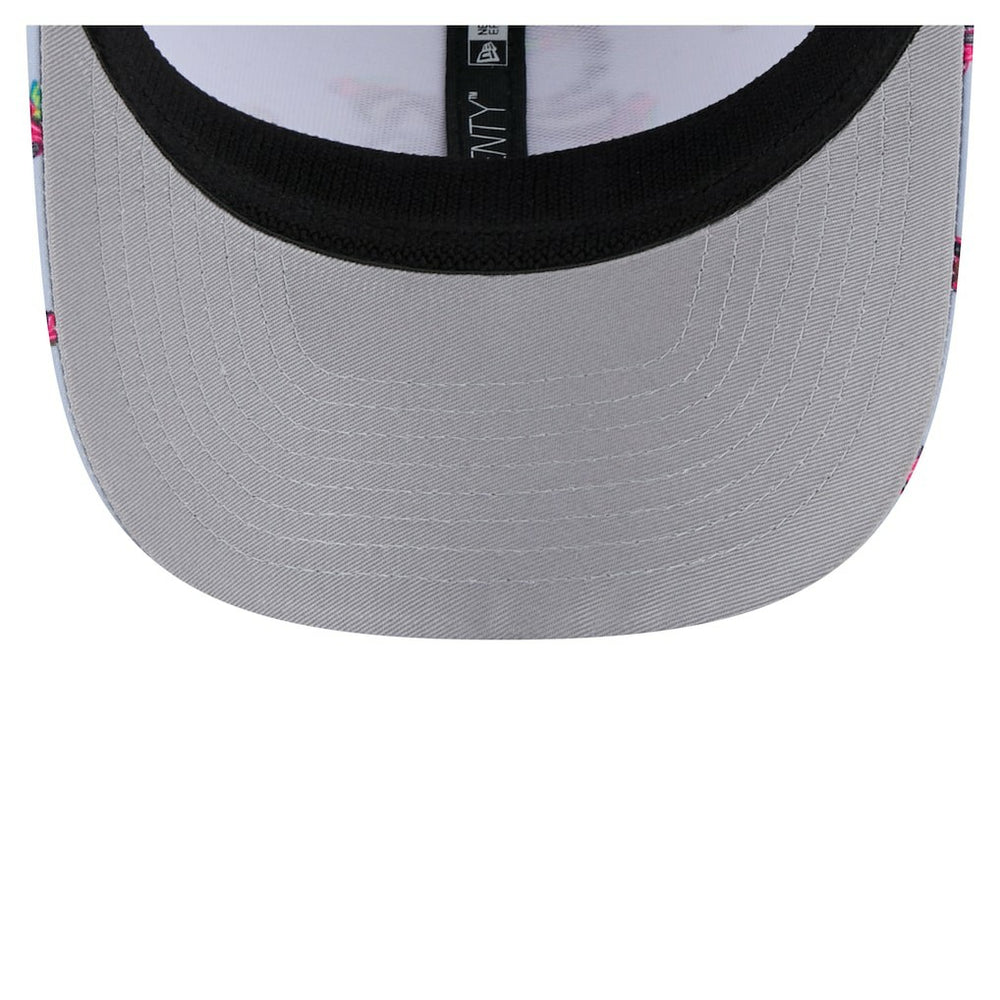 New Era Philadelphia 76ers Adventure Aloha Pattern 9SEVENTY Stretch-Snap Hat Light Blue/Gray