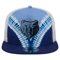 New Era Memphis Grizzlies Throwback Dye Golfer Snapback Hat Navy/Light Blue