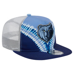 New Era Memphis Grizzlies Throwback Dye Golfer Snapback Hat Navy/Light Blue