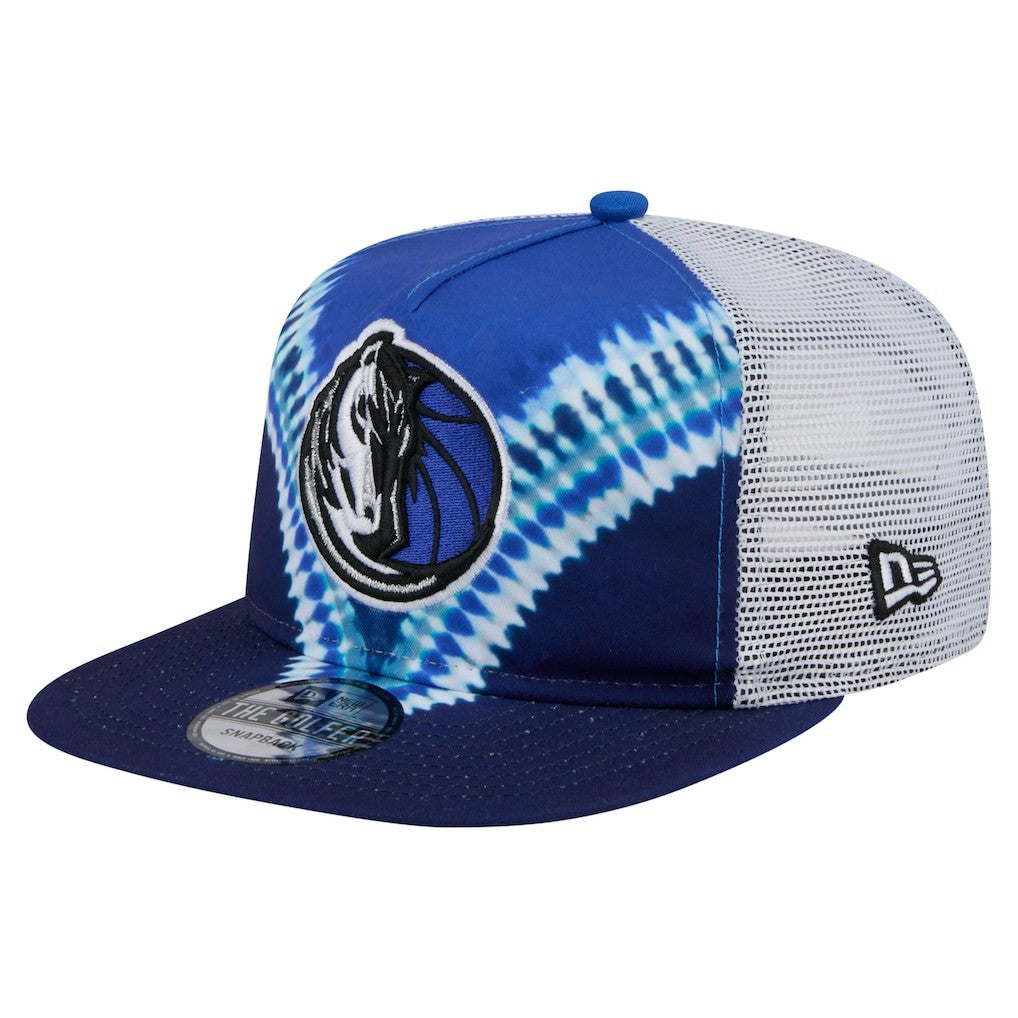 New Era Dallas Mavericks Throwback Dye Golfer Snapback Hat Navy/Blue
