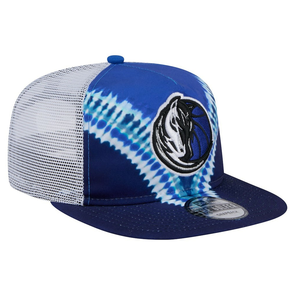 New Era Dallas Mavericks Throwback Dye Golfer Snapback Hat Navy/Blue