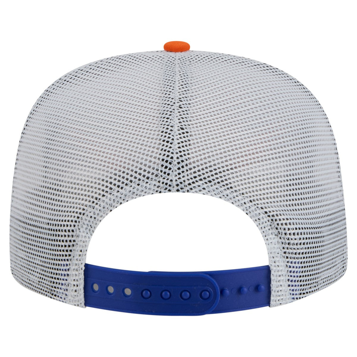 New Era New York Knicks Throwback Dye Golfer Snapback Hat Blue/Orange