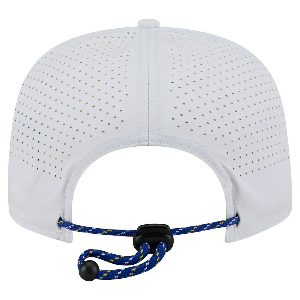 New Era Golden State Warriors Performance Rope Golfer Adjustable Hat White