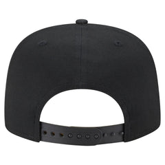 New Era Miami Heat Team Text Golfer Snapback Hat Black