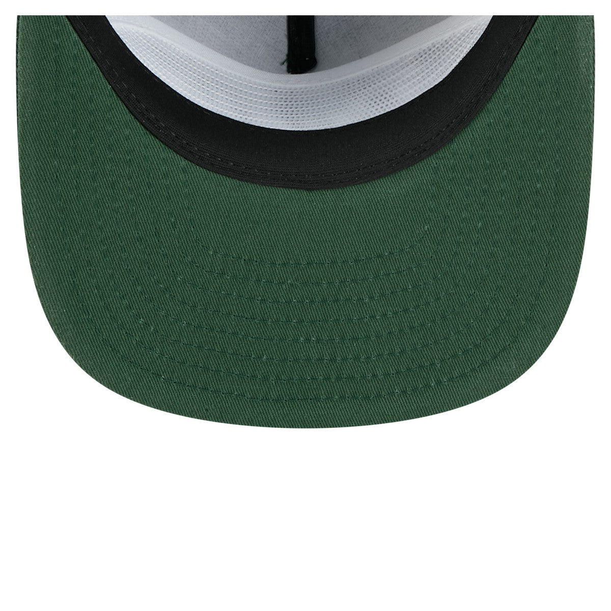 New Era Milwaukee Bucks Team Text Golfer Snapback Hat Hunter Green
