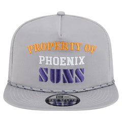 New Era Phoenix Suns Throwback Property Of Golfer Snapback Hat Gray