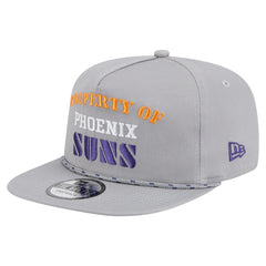 New Era Phoenix Suns Throwback Property Of Golfer Snapback Hat Gray