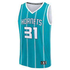Fanatics Tidjane Salaun Charlotte Hornets 2024 NBA Draft Fast Break Player Jersey Icon Edition Teal