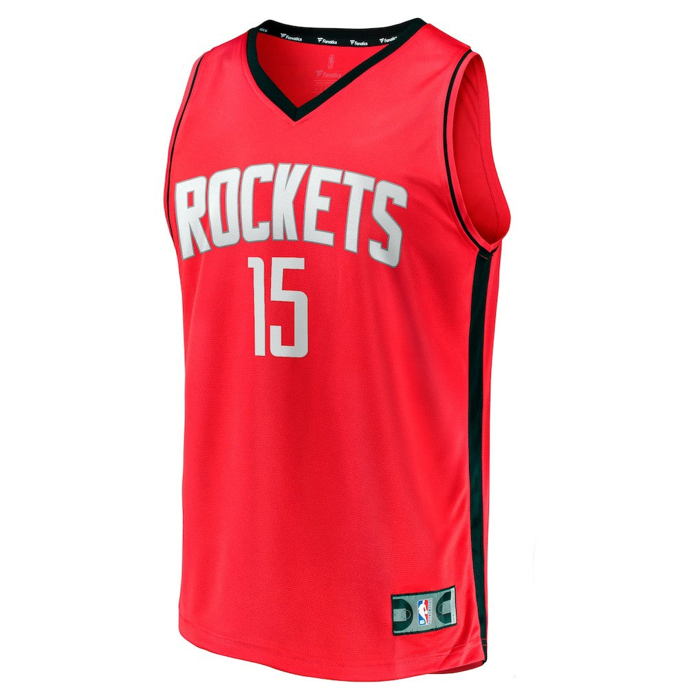 Fanatics Reed Sheppard Houston Rockets 2024 NBA Draft Fast Break Player Jersey Icon Edition Red