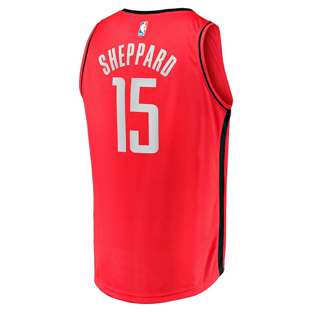 Fanatics Reed Sheppard Houston Rockets 2024 NBA Draft Fast Break Player Jersey Icon Edition Red