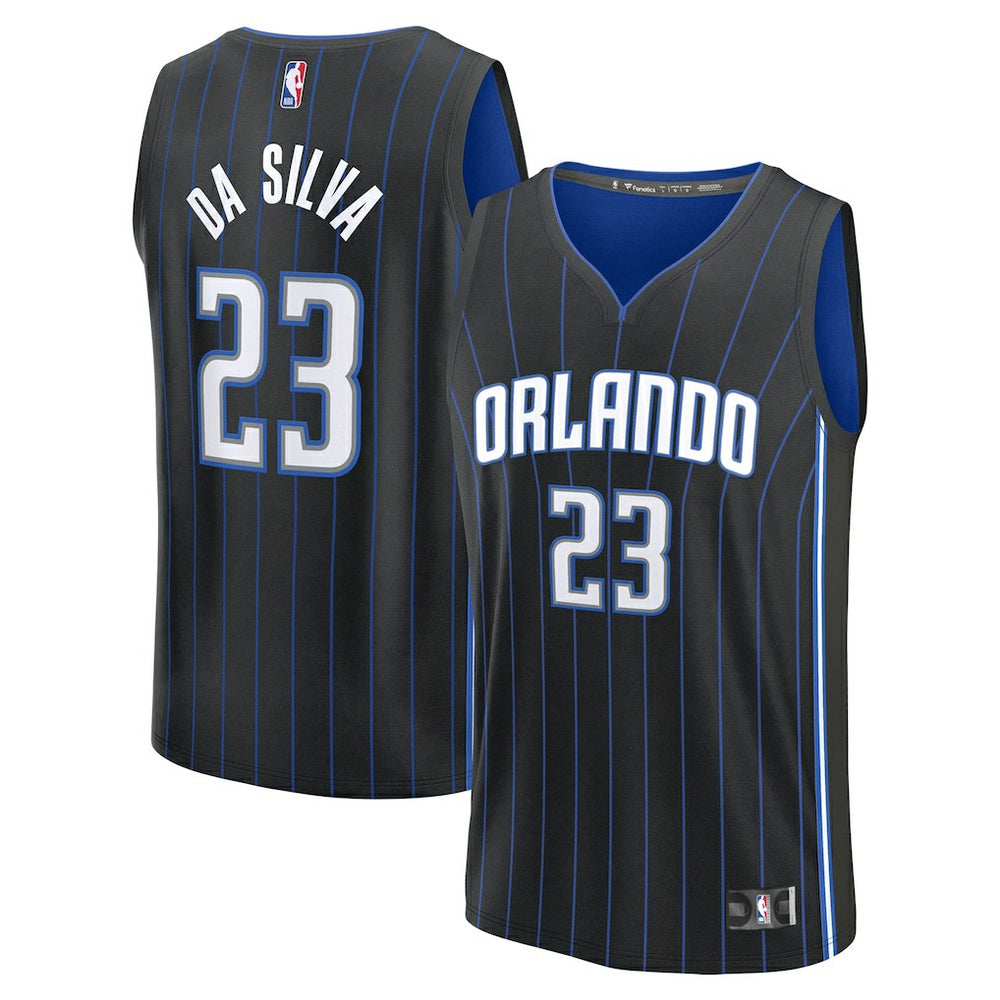 Fanatics Tristan da Silva Orlando Magic 2024 NBA Draft Fast Break Player Jersey Icon Edition Black