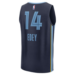 Fanatics Zach Edey Memphis Grizzlies 2024 NBA Draft Fast Break Player Jersey Icon Edition Navy