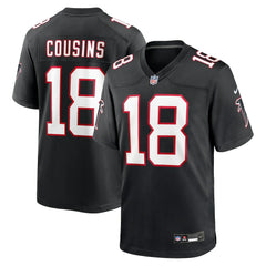Kirk Cousins Atlanta Falcons Youth Game Jersey - Black - Nike