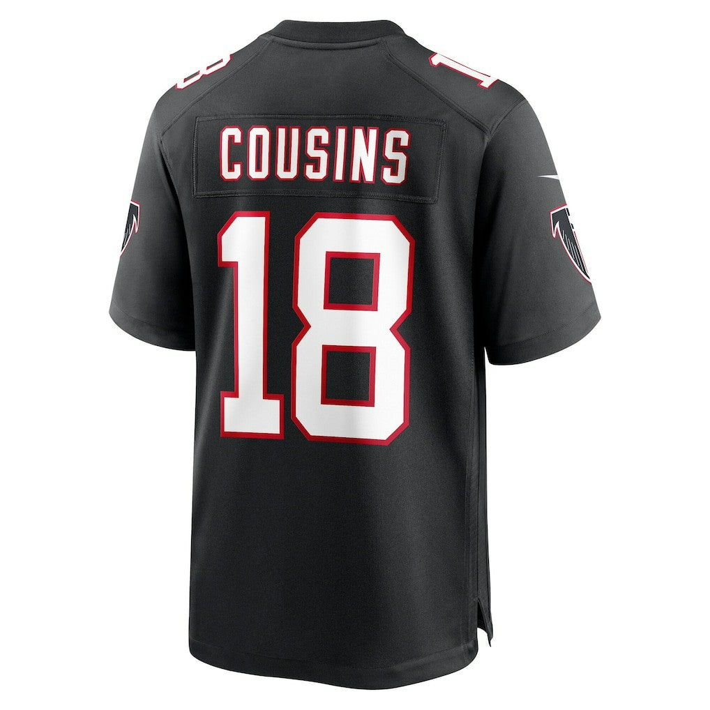 Kirk Cousins Atlanta Falcons Youth Game Jersey - Black - Nike