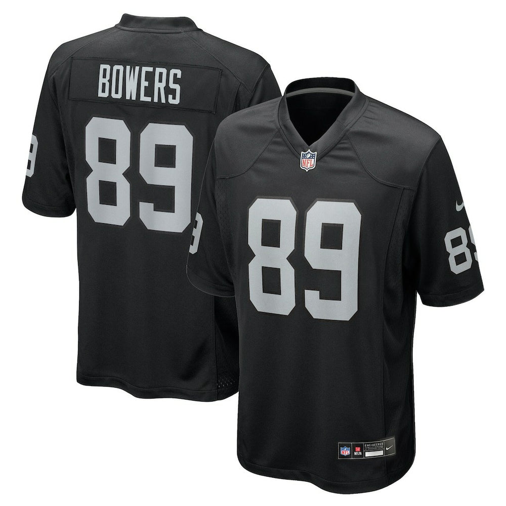 Brock Bowers Las Vegas Raiders Youth Game Jersey - Black - Nike
