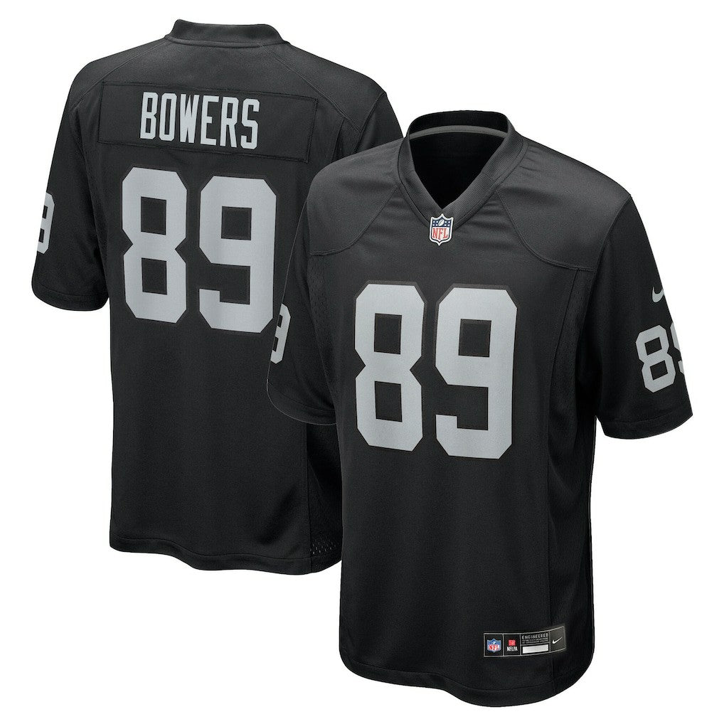 Brock Bowers Las Vegas Raiders Youth Game Jersey - Black - Nike