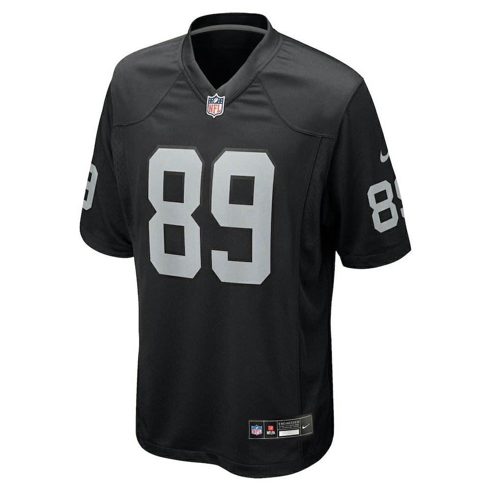 Brock Bowers Las Vegas Raiders Youth Game Jersey - Black - Nike