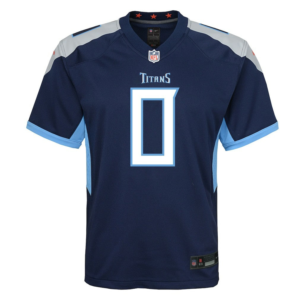 Calvin Ridley Tennessee Titans Youth Game Jersey - Navy - Nike