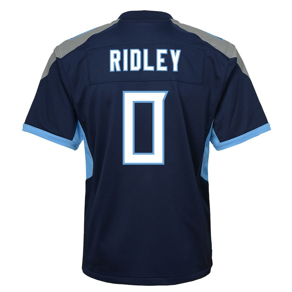 Calvin Ridley Tennessee Titans Youth Game Jersey - Navy - Nike