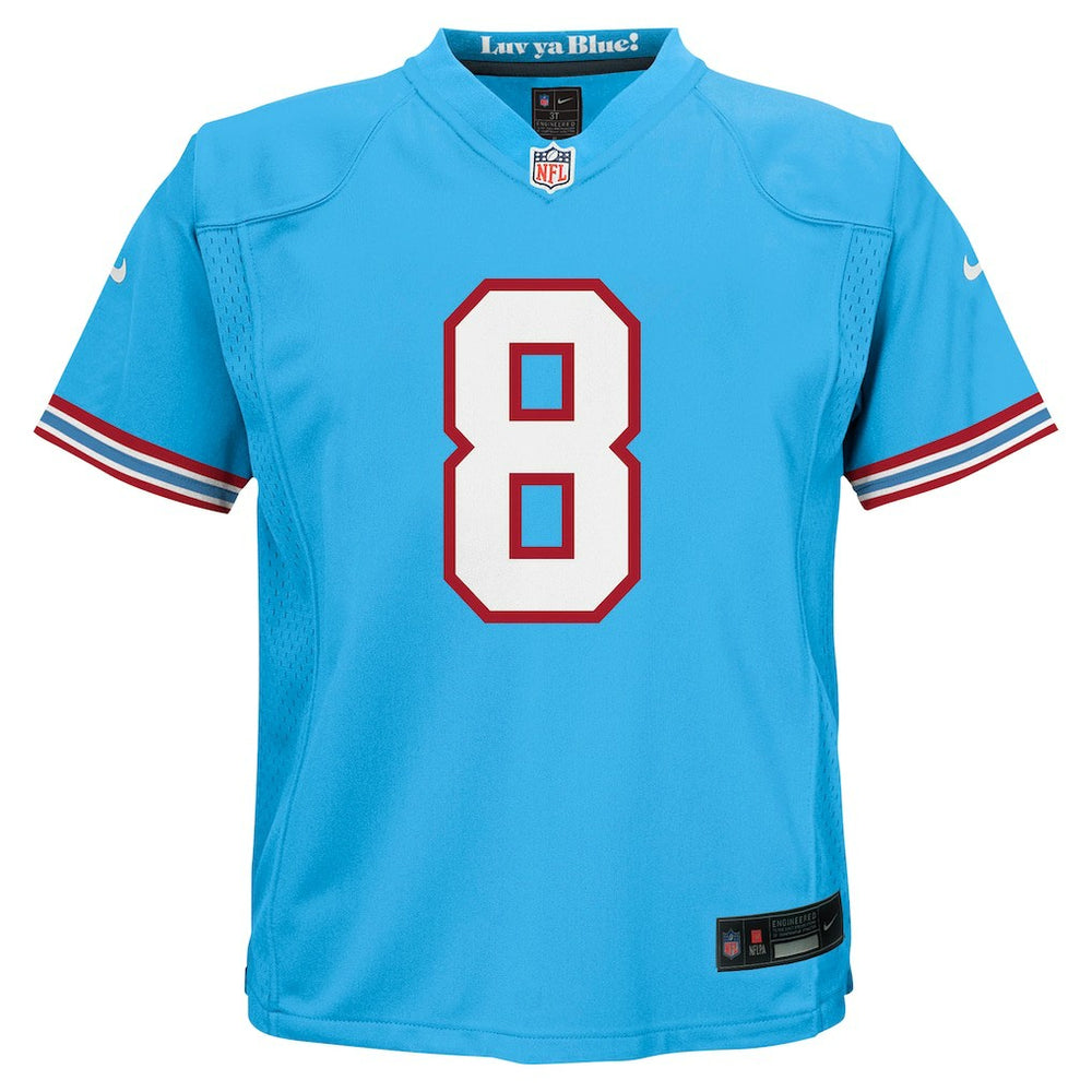 Will Levis Tennessee Titans Preschool Alternate Player Game Jersey - Light Blue - Nike
