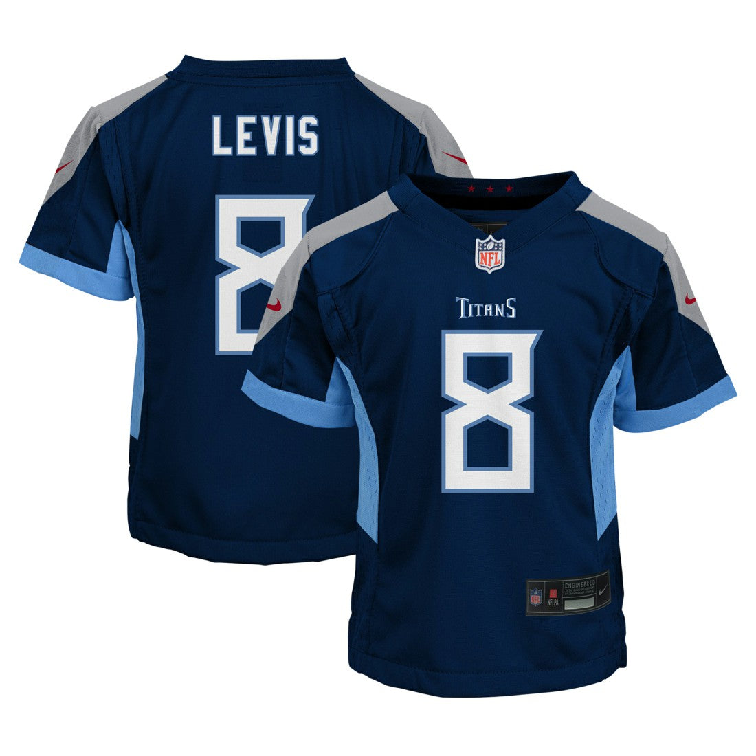 Will Levis Tennessee Titans Preschool Game Jersey - Navy - Nike