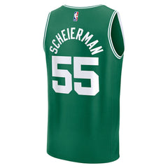 Fanatics Baylor Scheierman Boston Celtics Youth 2024 NBA Draft Fast Break Player Jersey Icon Edition Kelly Green