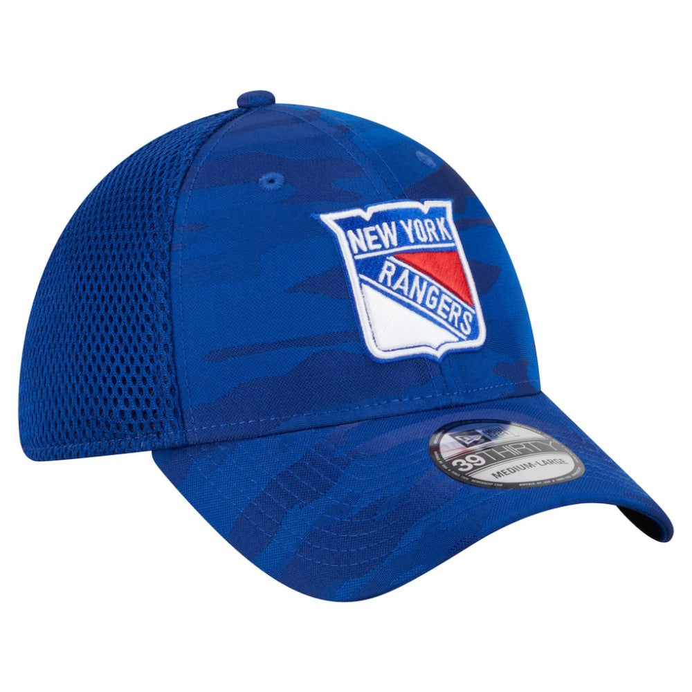 New York Rangers New Era Active Subtle Camo 39THIRTY Flex Hat - Blue | New Era Clearance