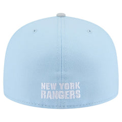 New York Rangers New Era Color Pack 2-Tone 59FIFTY Fitted Hat - Light Blue/Gray | New Era near me