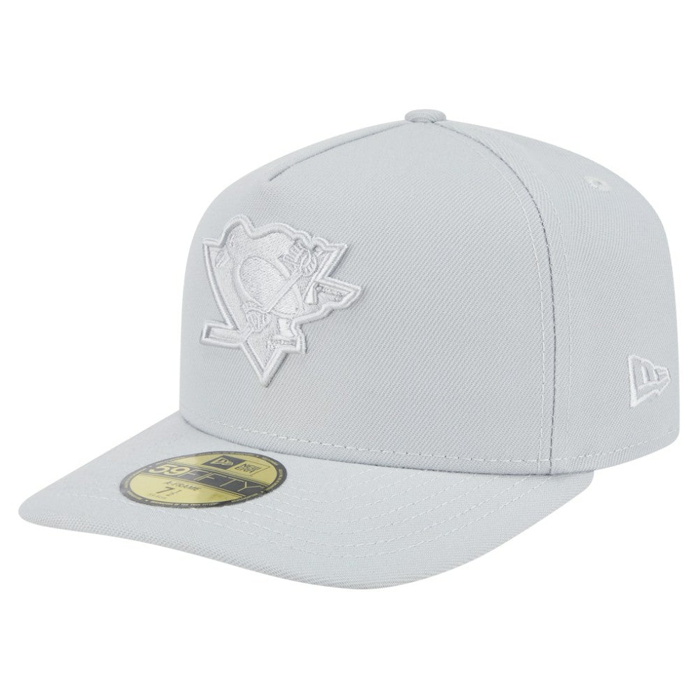 Pittsburgh Penguins New Era Color Pack A-Frame 59FIFTY Fitted Hat - Gray | New Era near me
