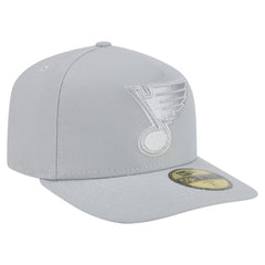 St. Louis Blues New Era Color Pack A-Frame 59FIFTY Fitted Hat - Gray | New Era on sale