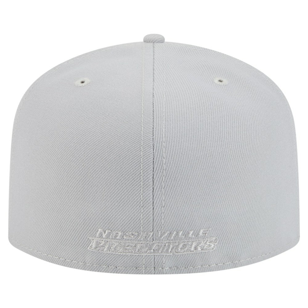 Nashville Predators New Era Color Pack A-Frame 59FIFTY Fitted Hat - Gray | New Era Lifestyle