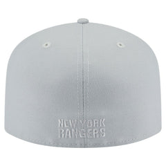 New York Rangers New Era Color Pack A-Frame 59FIFTY Fitted Hat - Gray | New Era Clearance