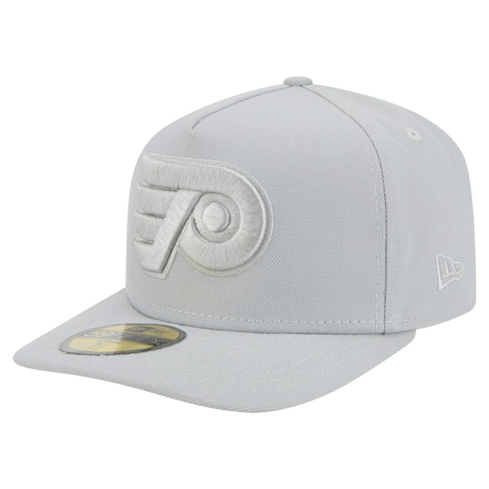Philadelphia Flyers New Era Color Pack A-Frame 59FIFTY Fitted Hat - Gray | New Era on sale