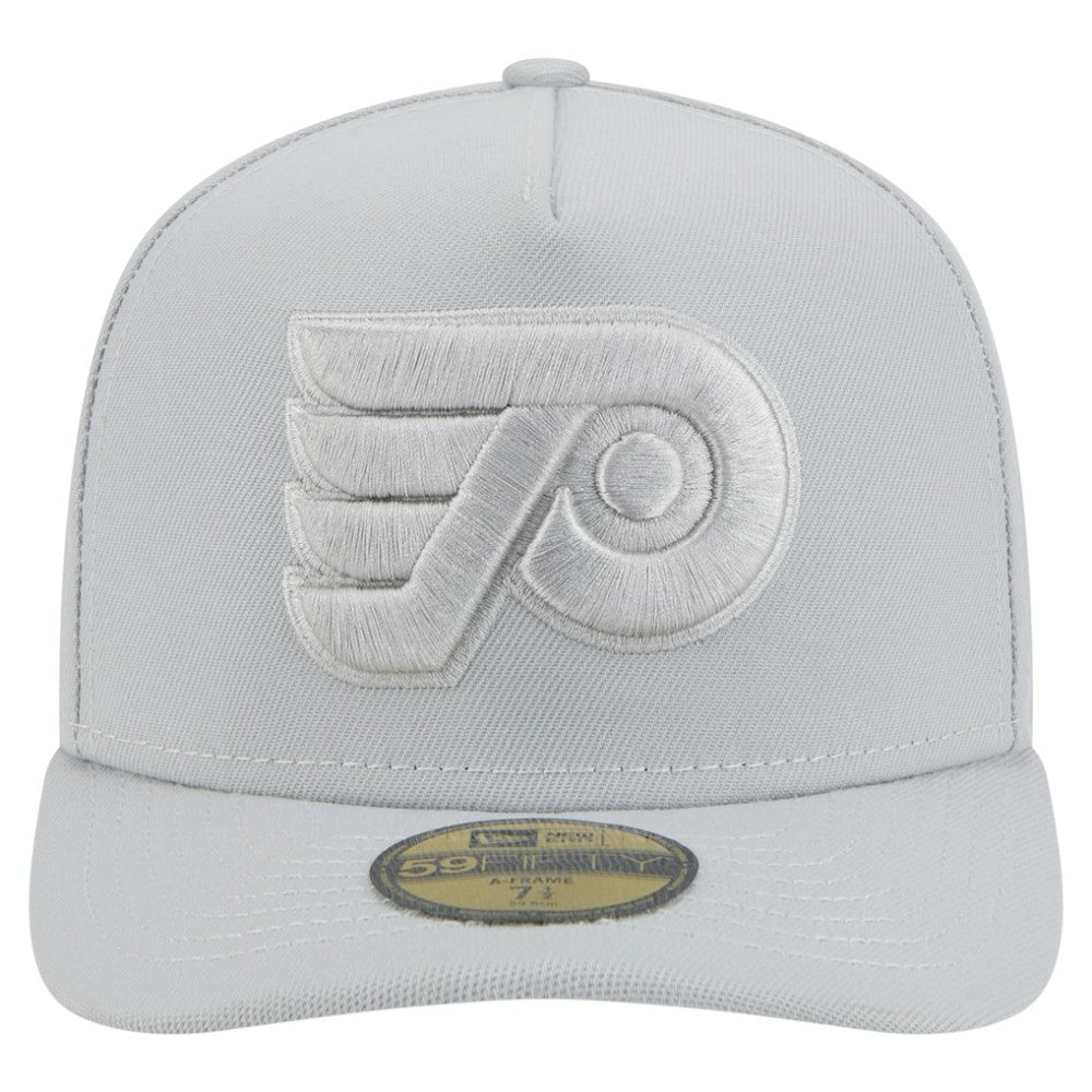 Philadelphia Flyers New Era Color Pack A-Frame 59FIFTY Fitted Hat - Gray | New Era on sale