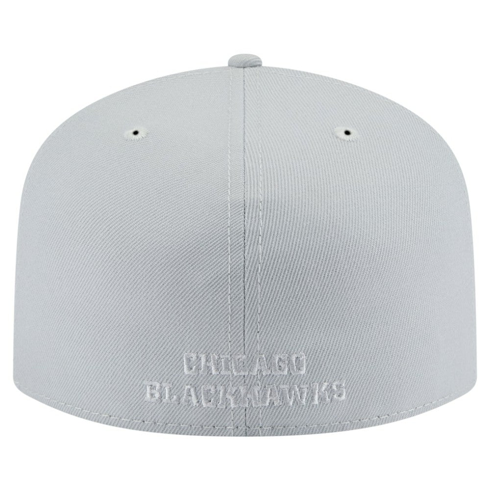 Chicago Blackhawks New Era Color Pack A-Frame 59FIFTY Fitted Hat - Gray | New Era online